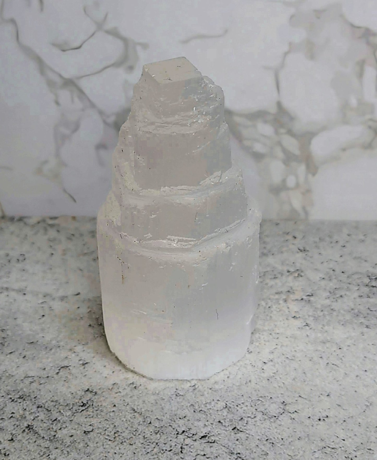 Selenite mountain 6cm image 1