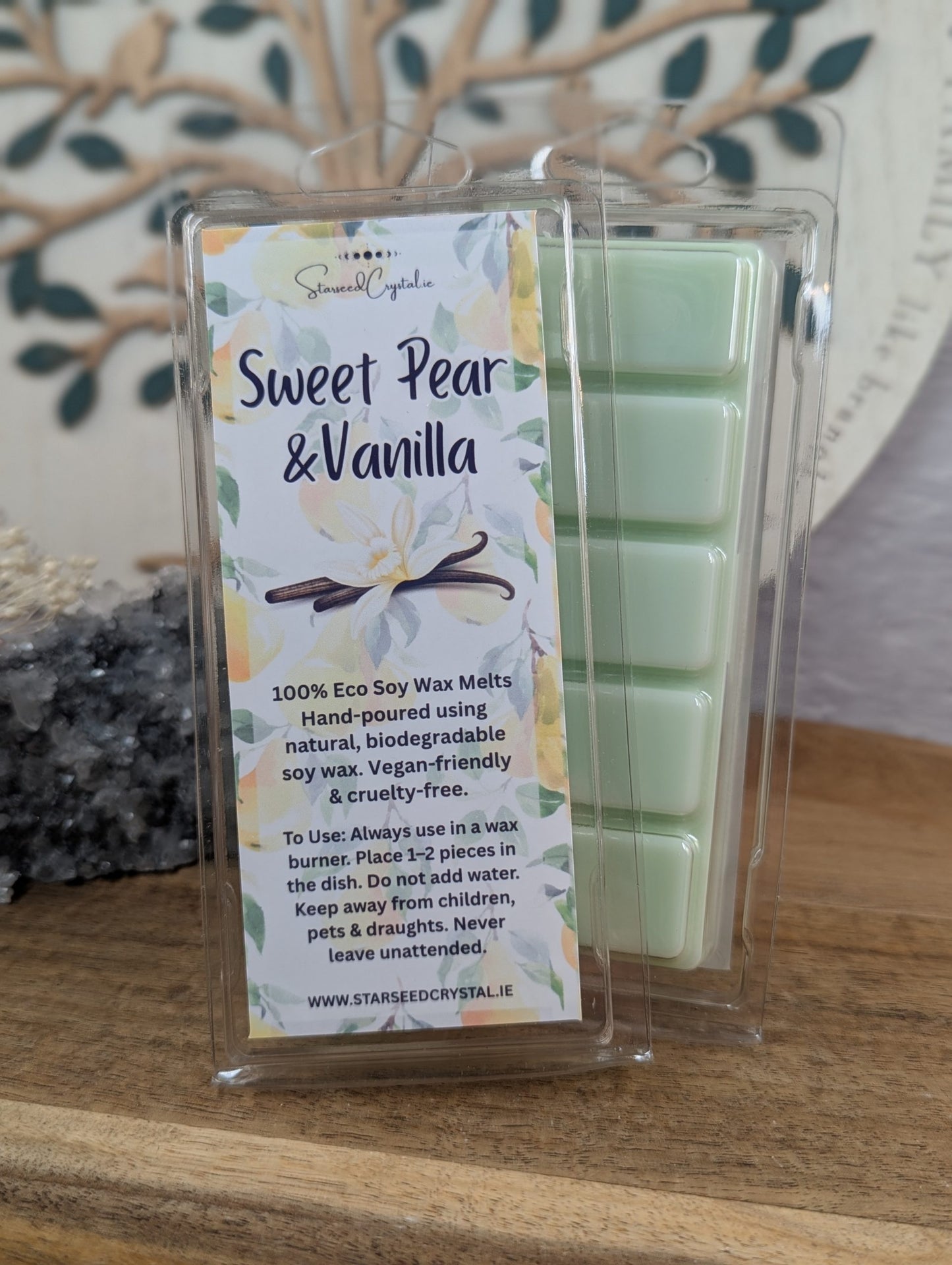 Sweet Pear & Vanilla Wax Melts image 0