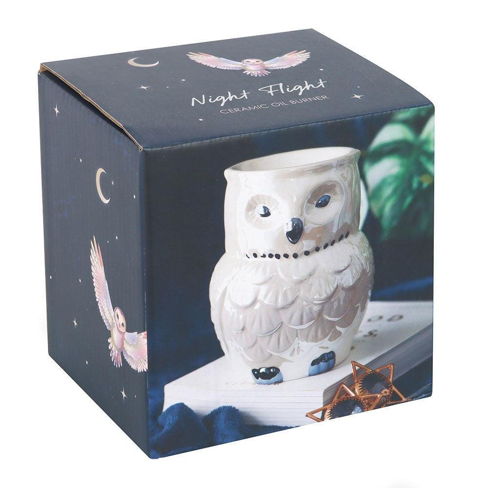 Owl iridescent wax melt/oil burner image 4