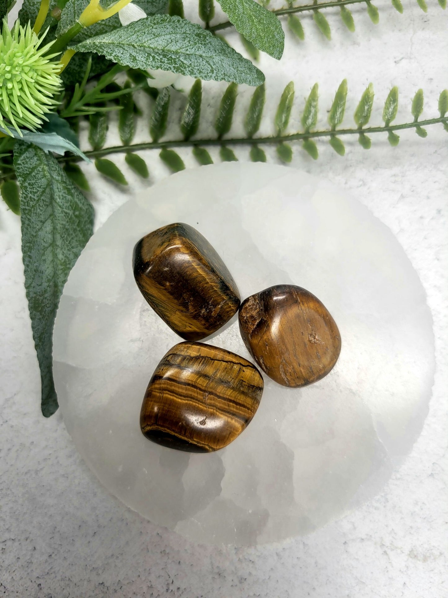 Tigers eye Tumble Stone image 0