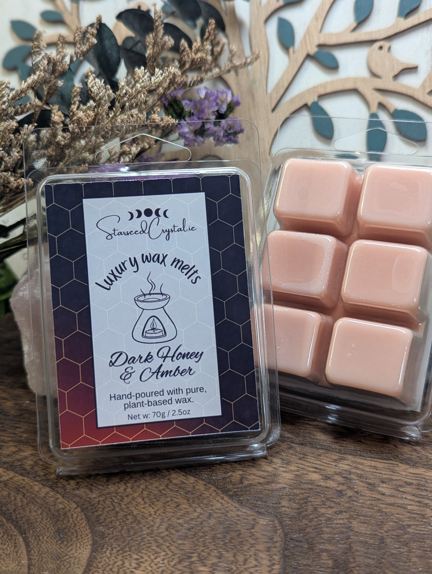 Dark Honey and Amber Luxury Wax Melts