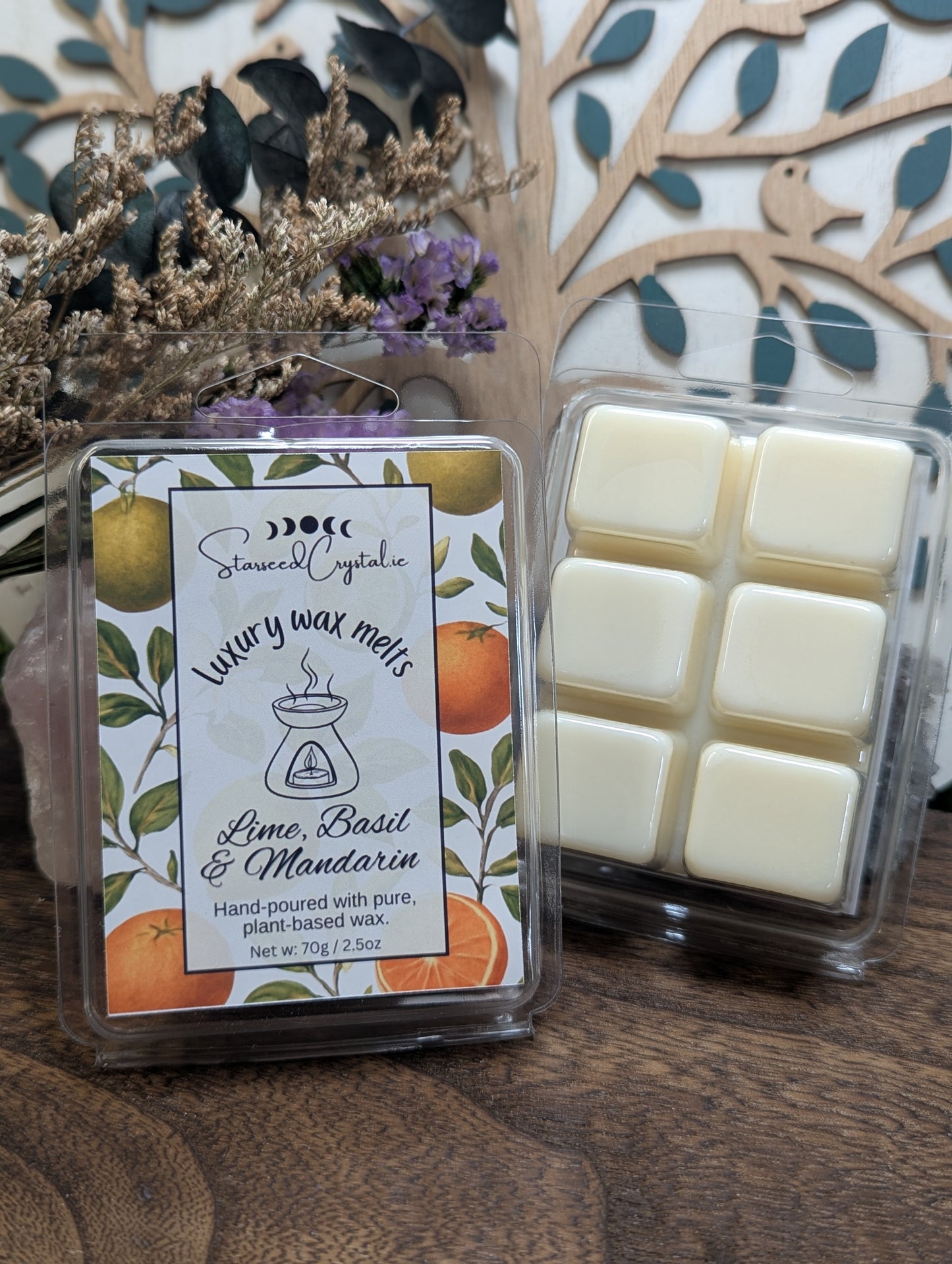 Lime, Basil and Mandarin Luxury Wax Melts