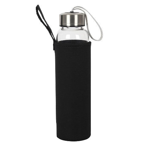 Amethyst Tower Calming Glass Water Bottle image 3