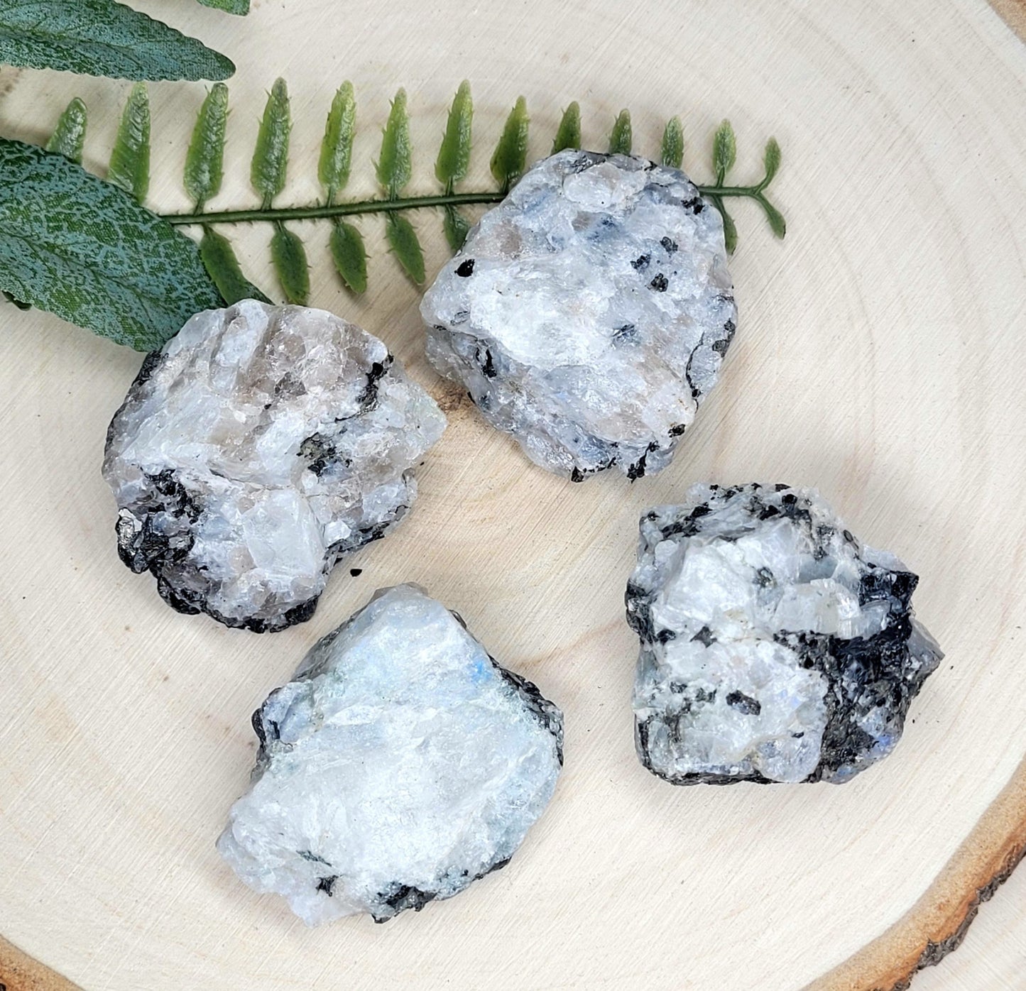 Rough Rainbow Moonstone chunk image 0