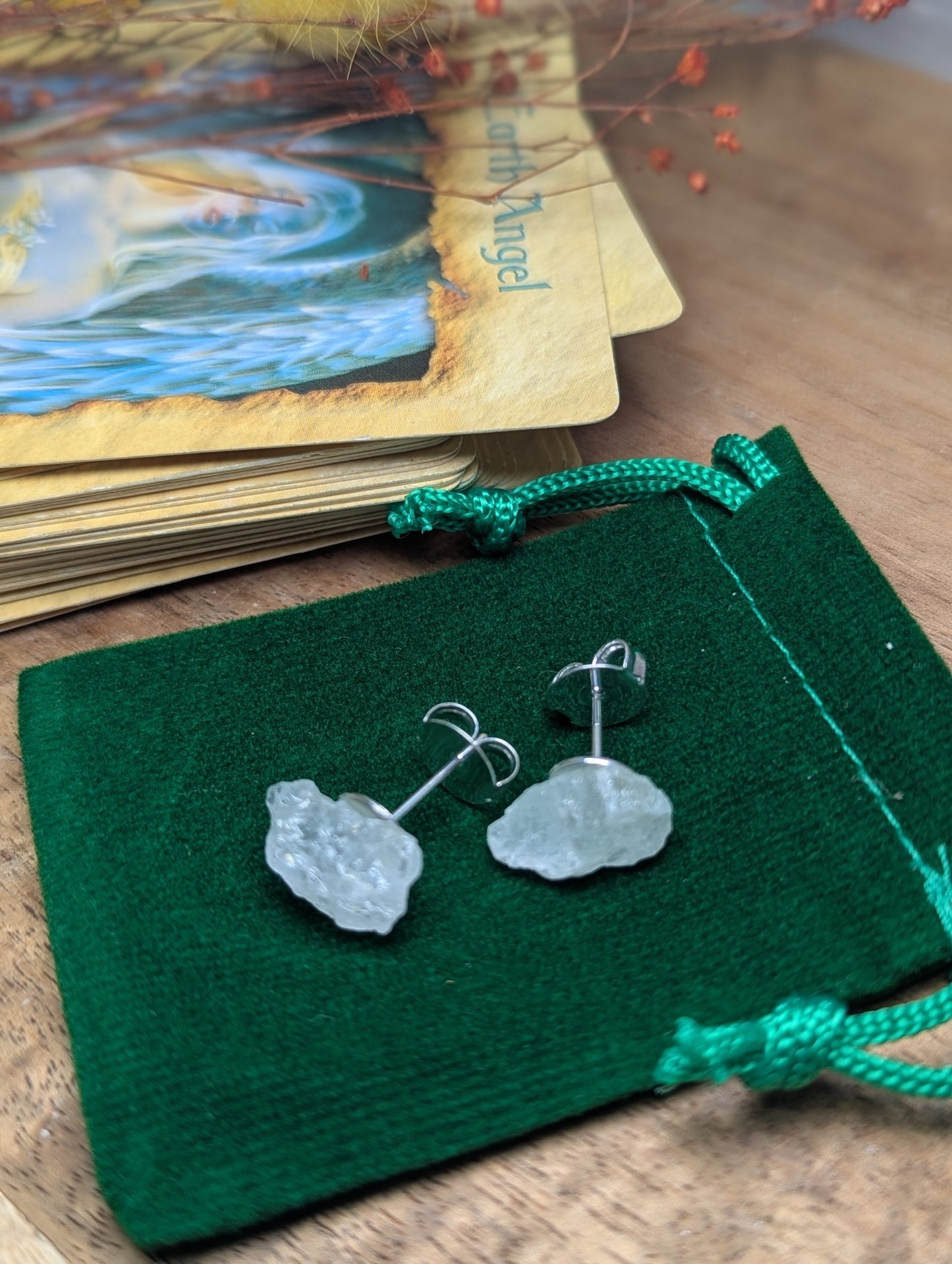 Aquamarine stud earrings image 0