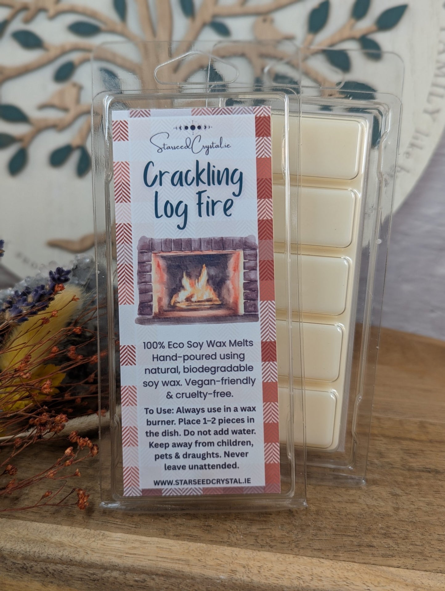 Crackling Log Fire Wax Melts image 0