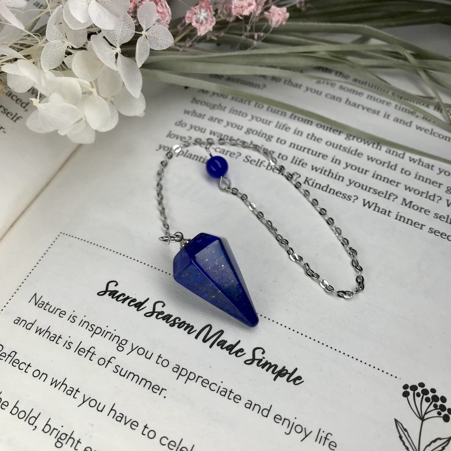 Lapis Lazuli pendulum image 0