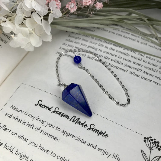 Lapis Lazuli pendulum image 0