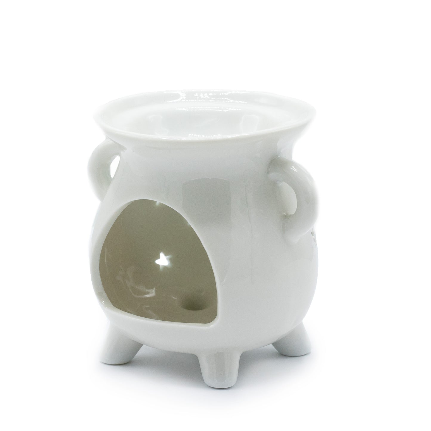 Triple moon cauldron wax melt/oil burner image 2