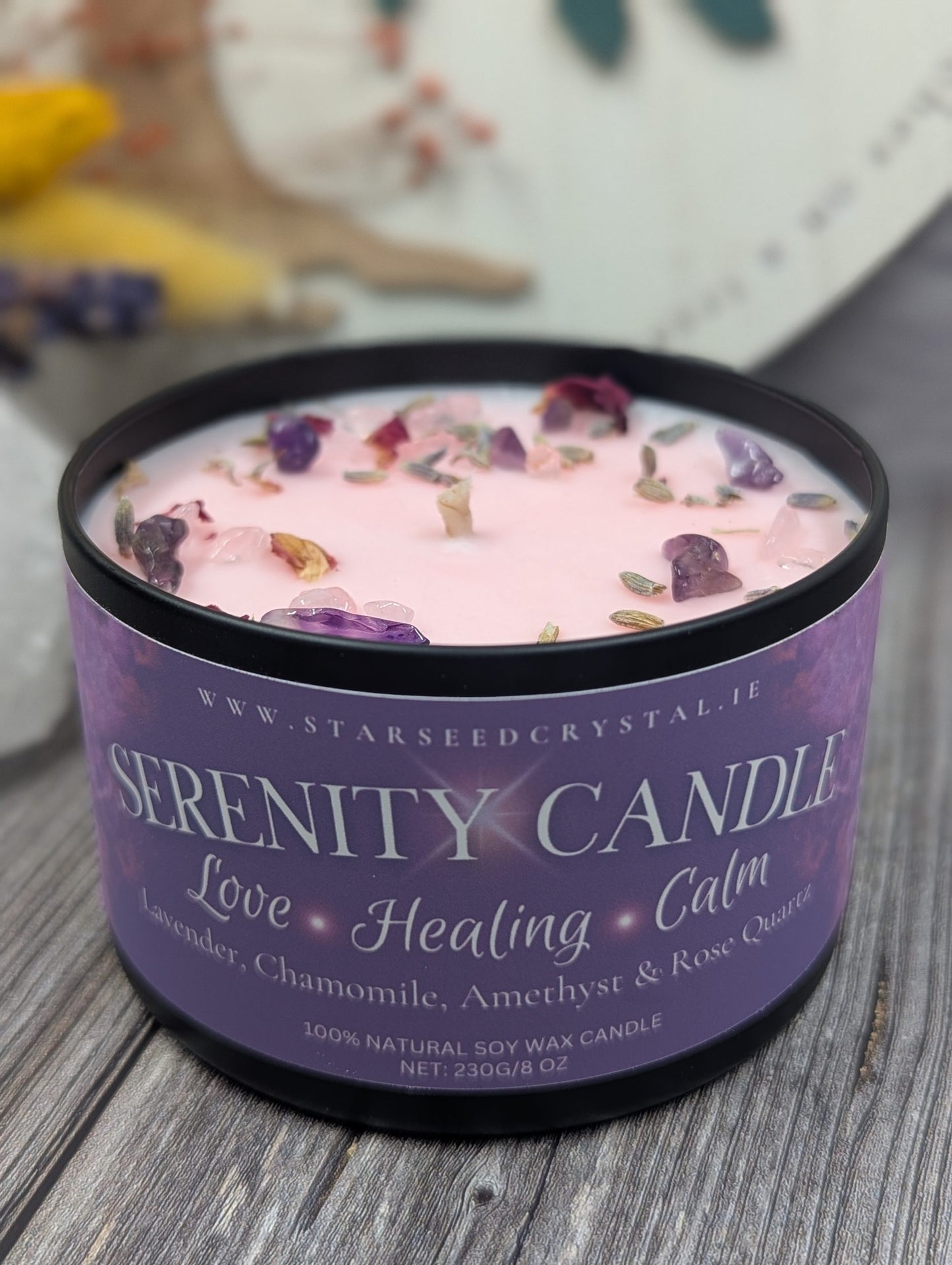 Serenity Candle- Peace,Love &amp; Harmony image 1
