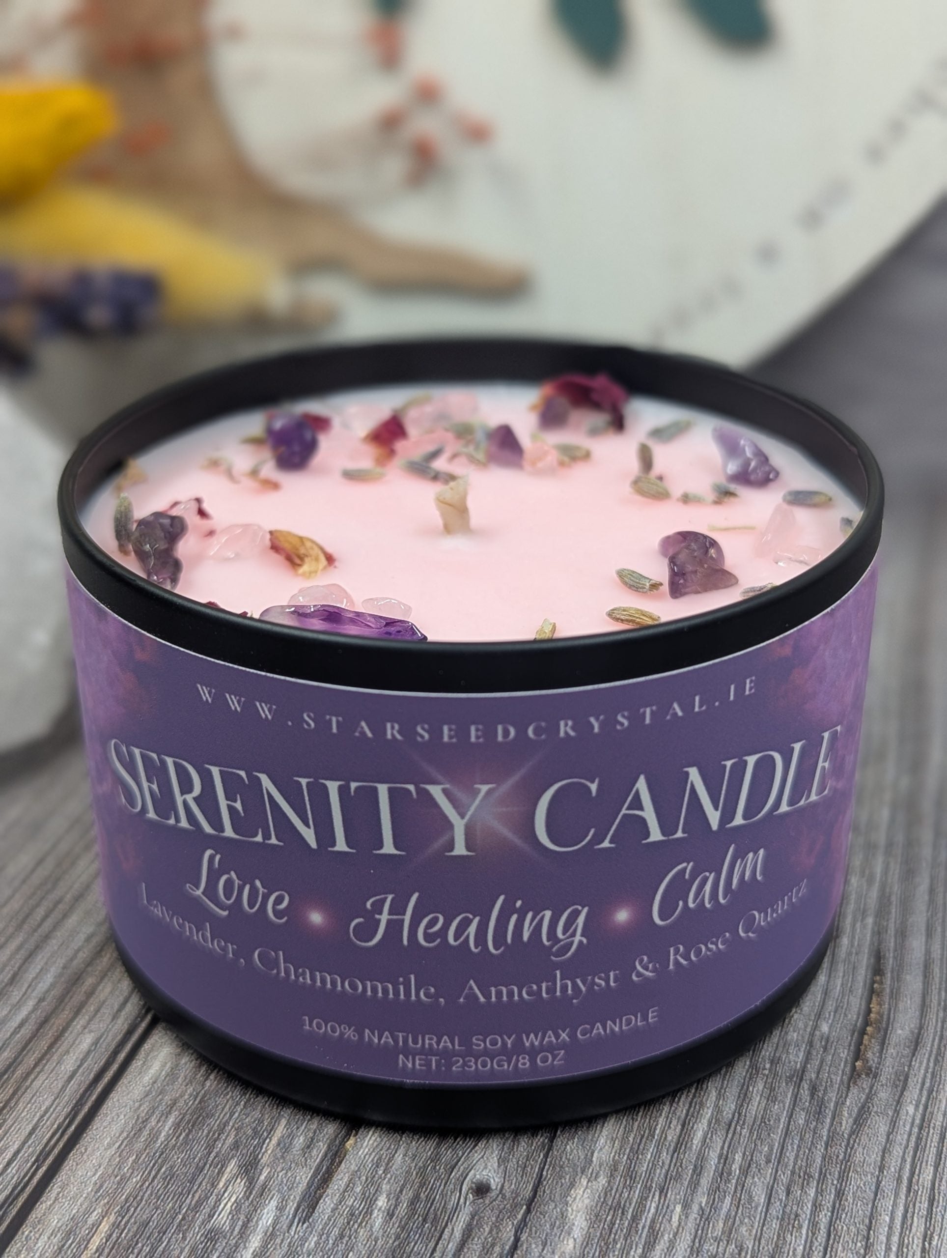 Serenity Candle- Peace,Love &amp; Harmony image 1