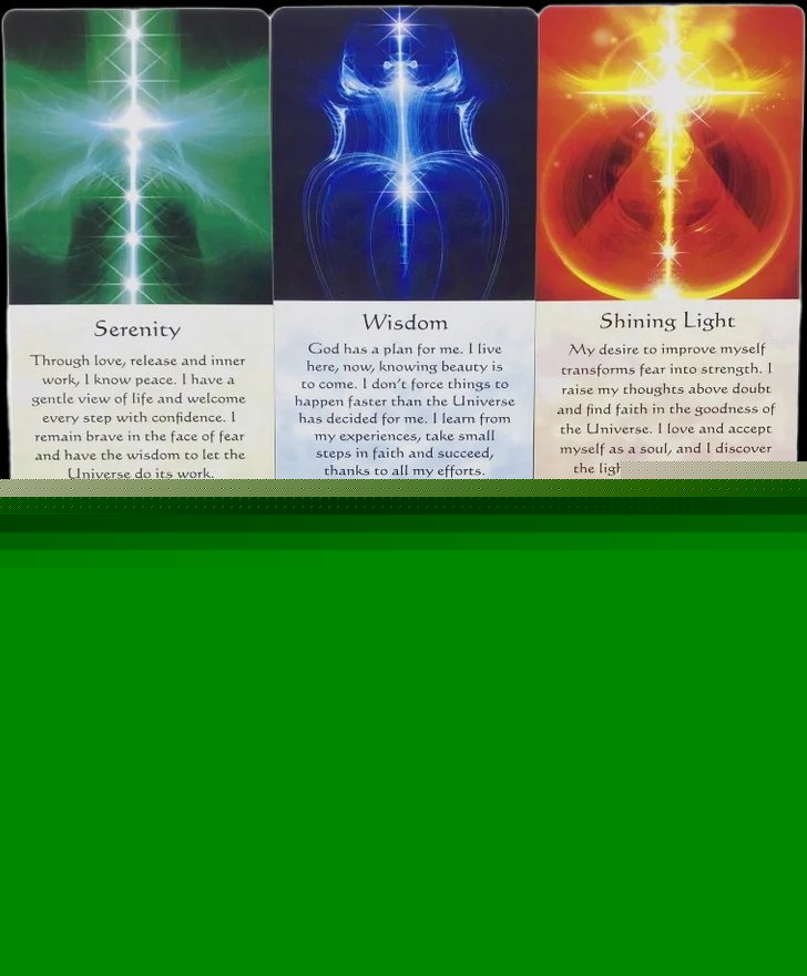 Healing energy oracle cards-Pocket edition image 1