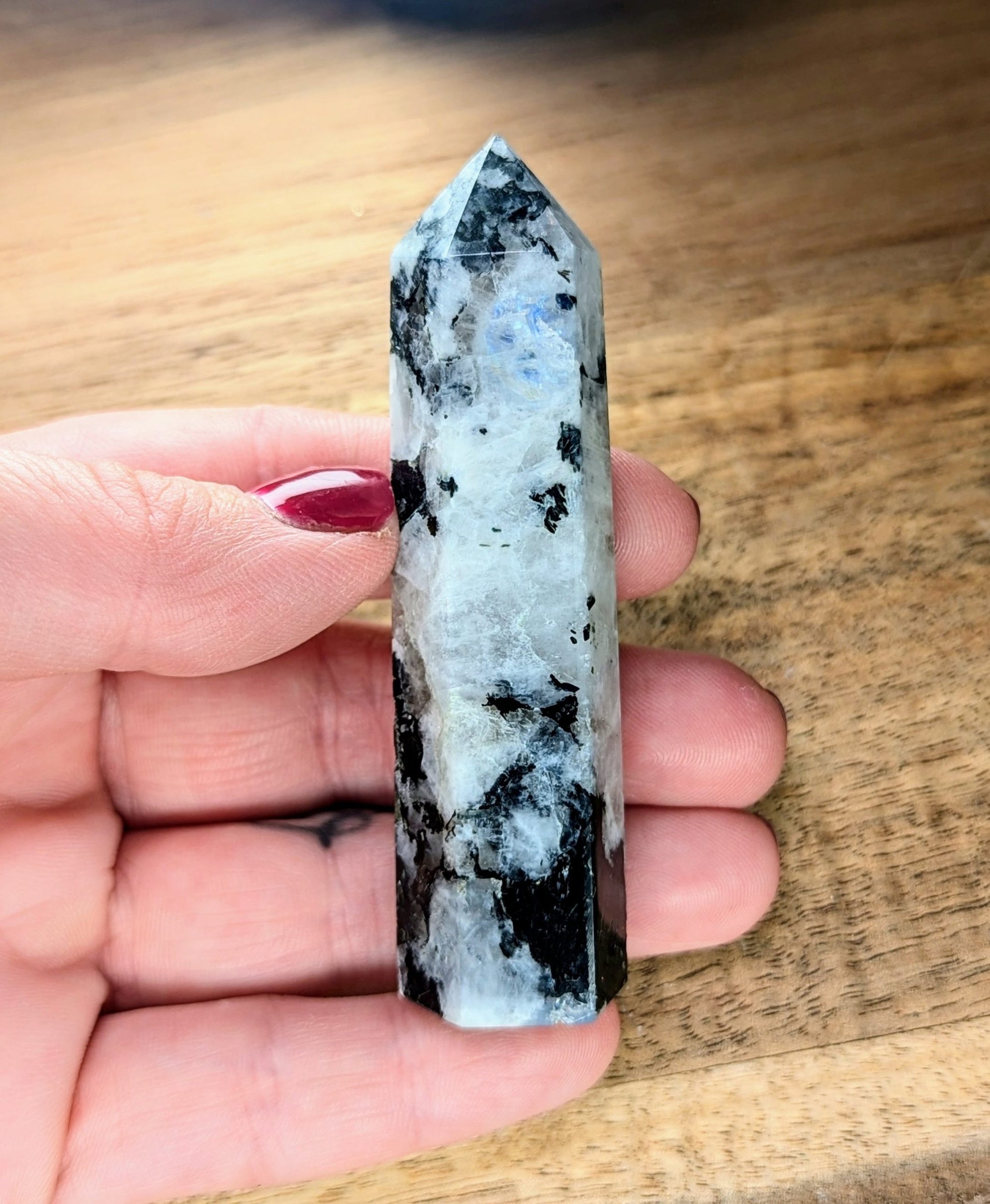 Rainbow Moonstone towers - 7-8cm image