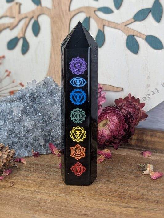 Obsidian Chakra Tower image 0