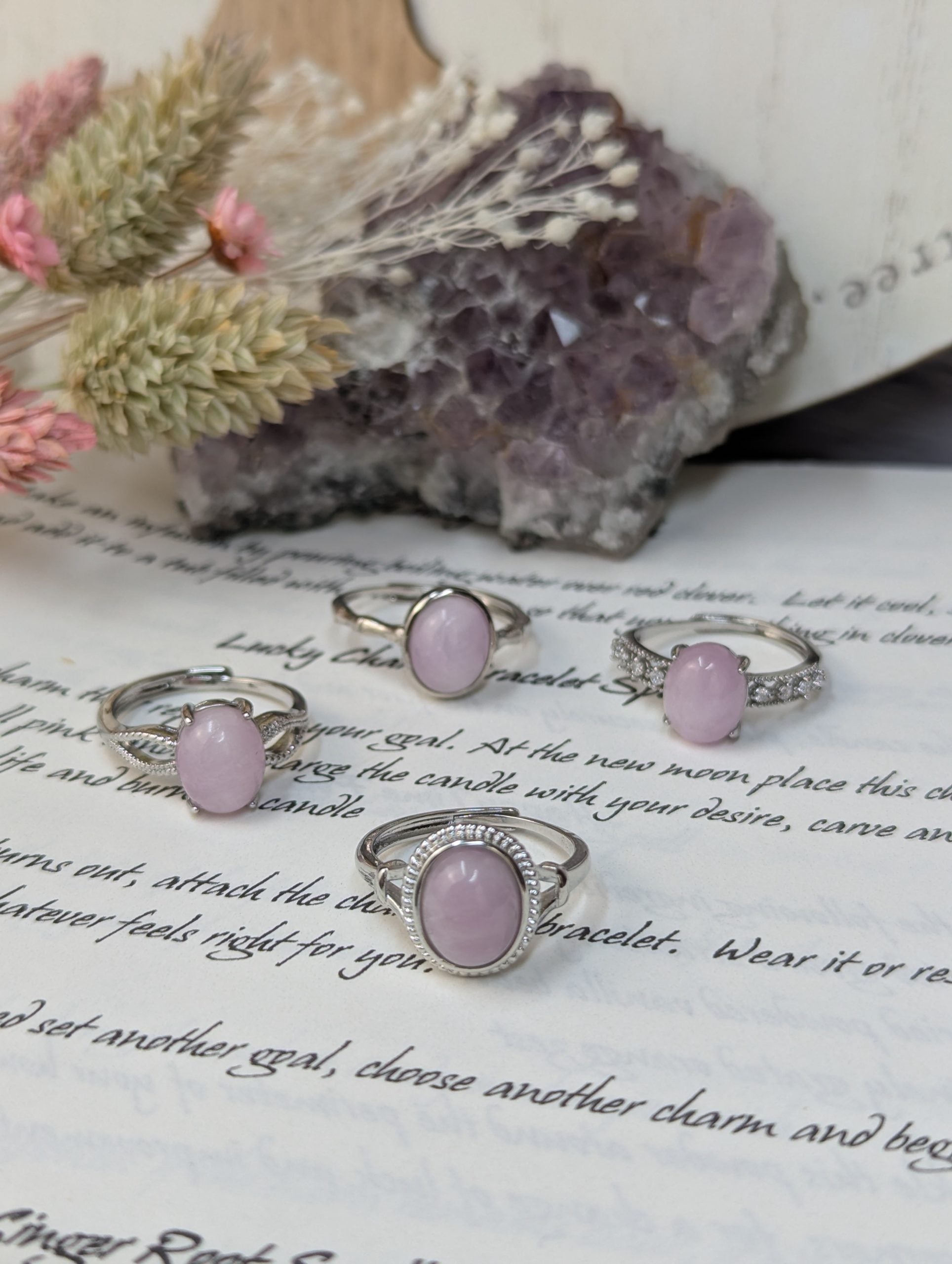 Kunzite rings image 0