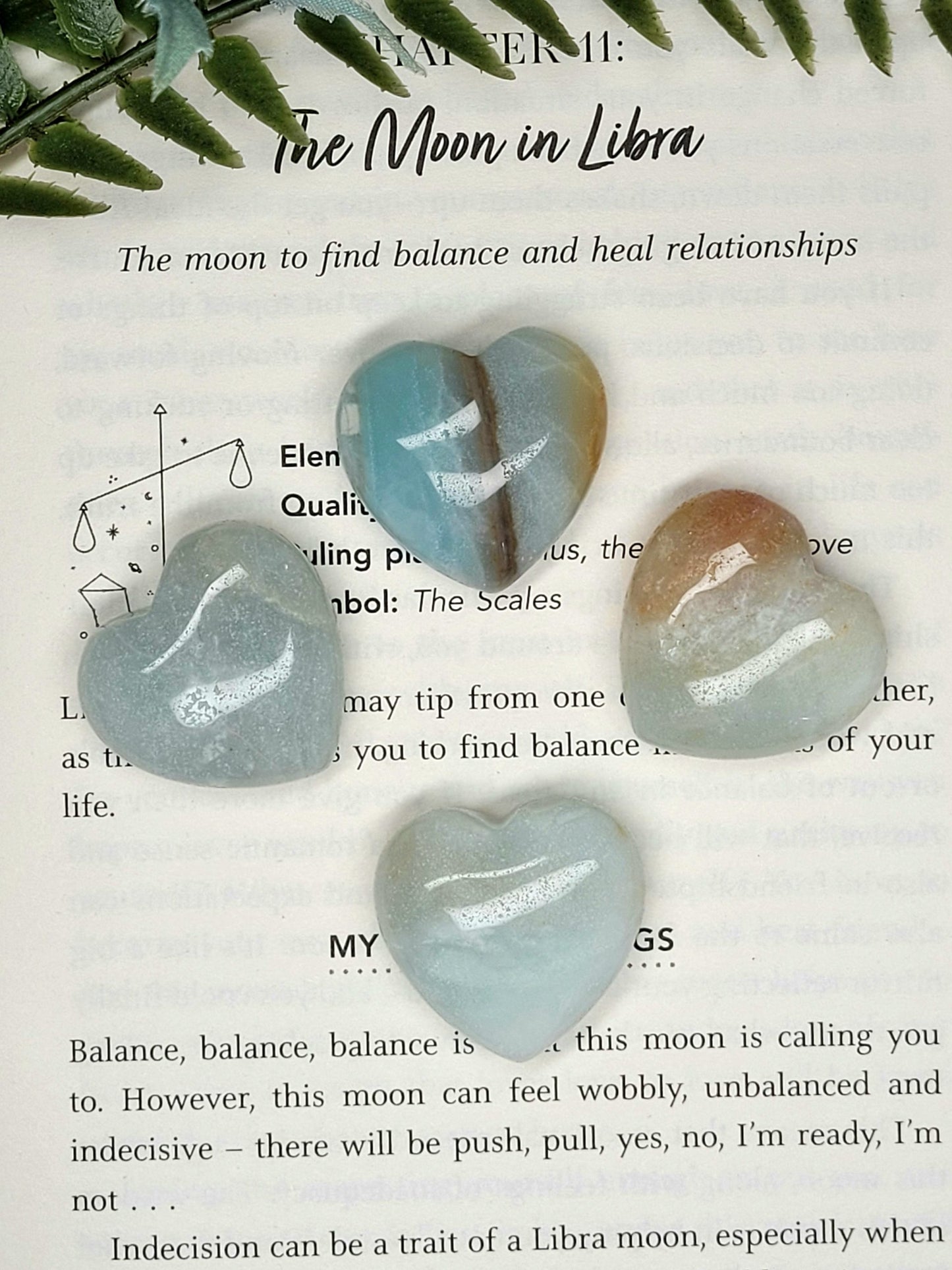 Amazonite puff heart 30mm 1pc image 0