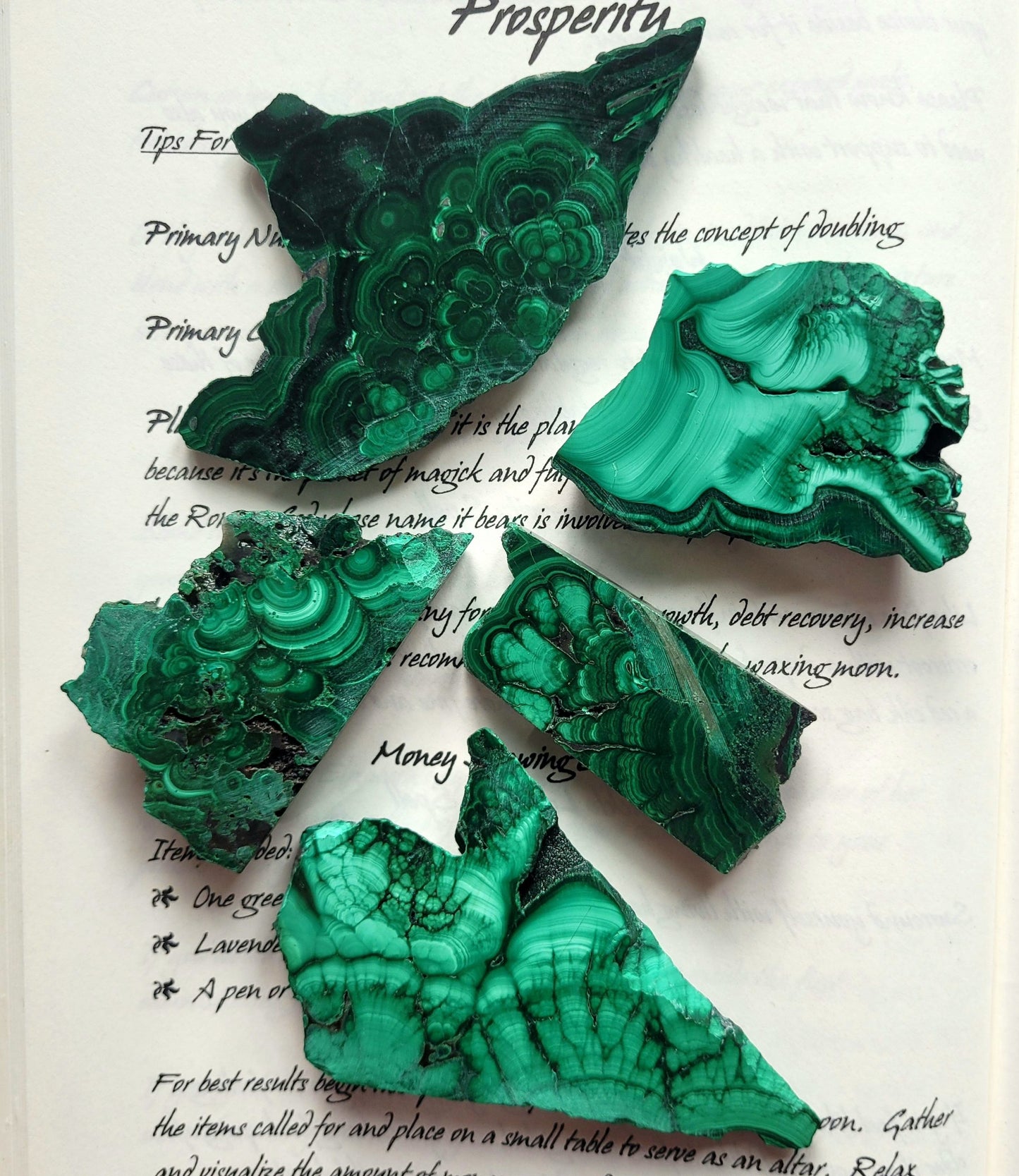 Malachite Slices image 0