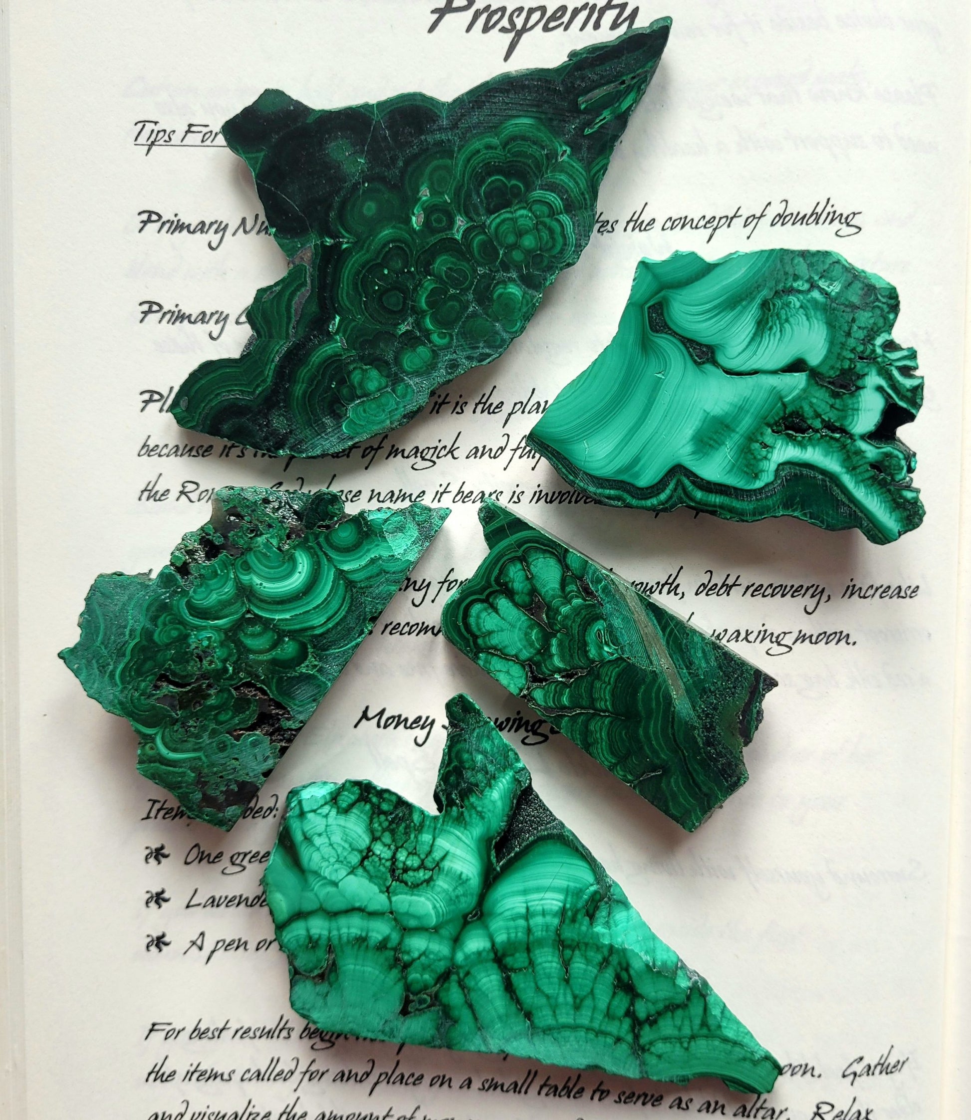 Malachite Slices image 0