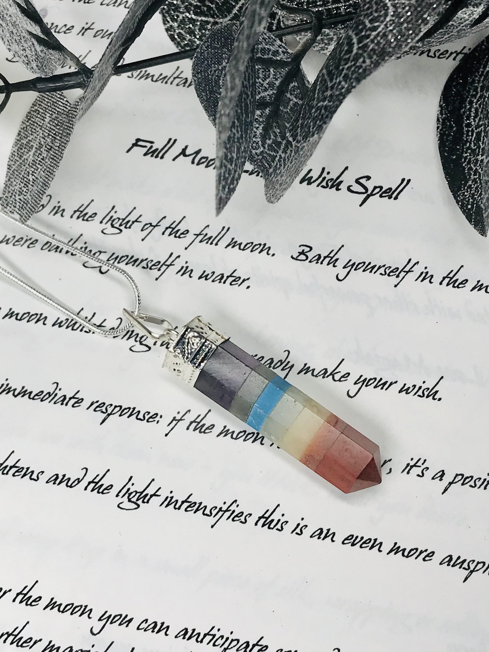 Chakra point pendant image 0