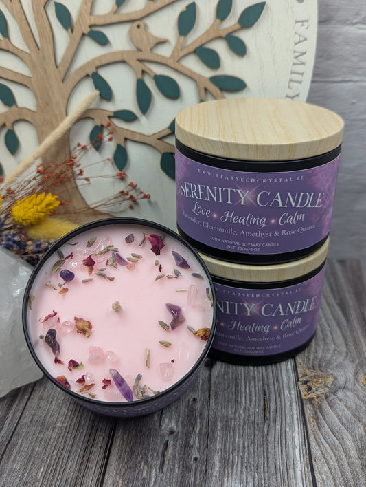 Serenity Candle- Peace,Love &amp; Harmony image 0
