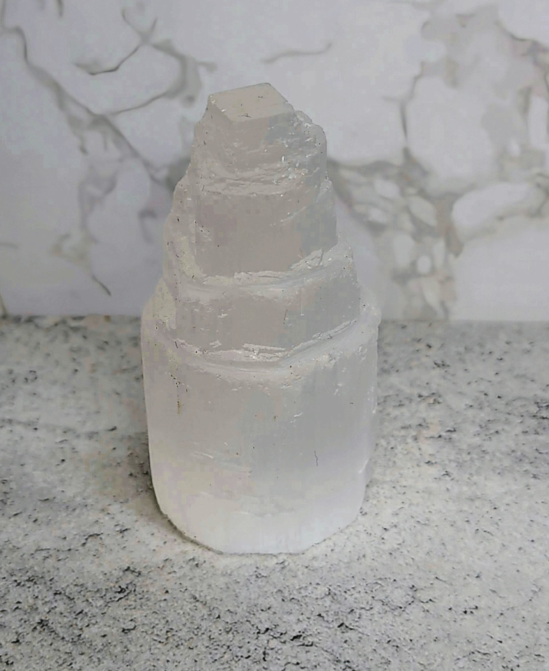 Selenite mountain 6cm image 1