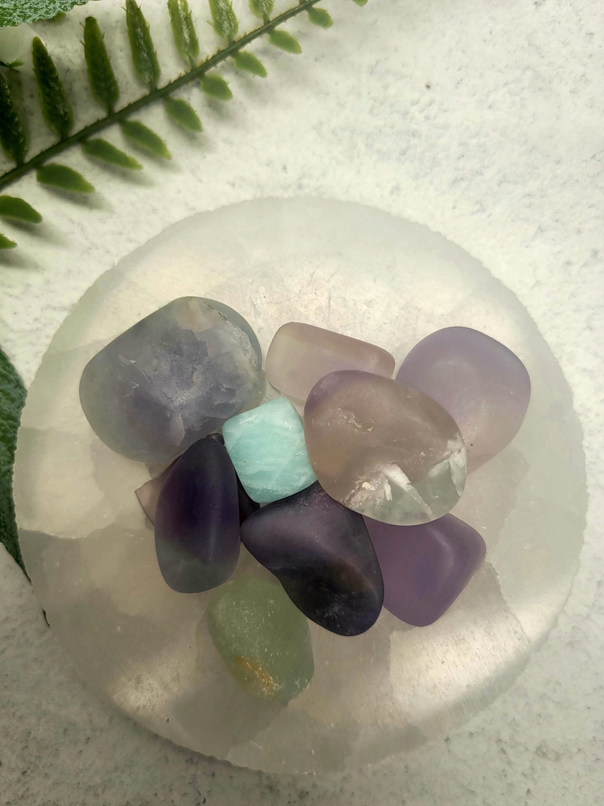 Fluorite Tumble Stone image 0