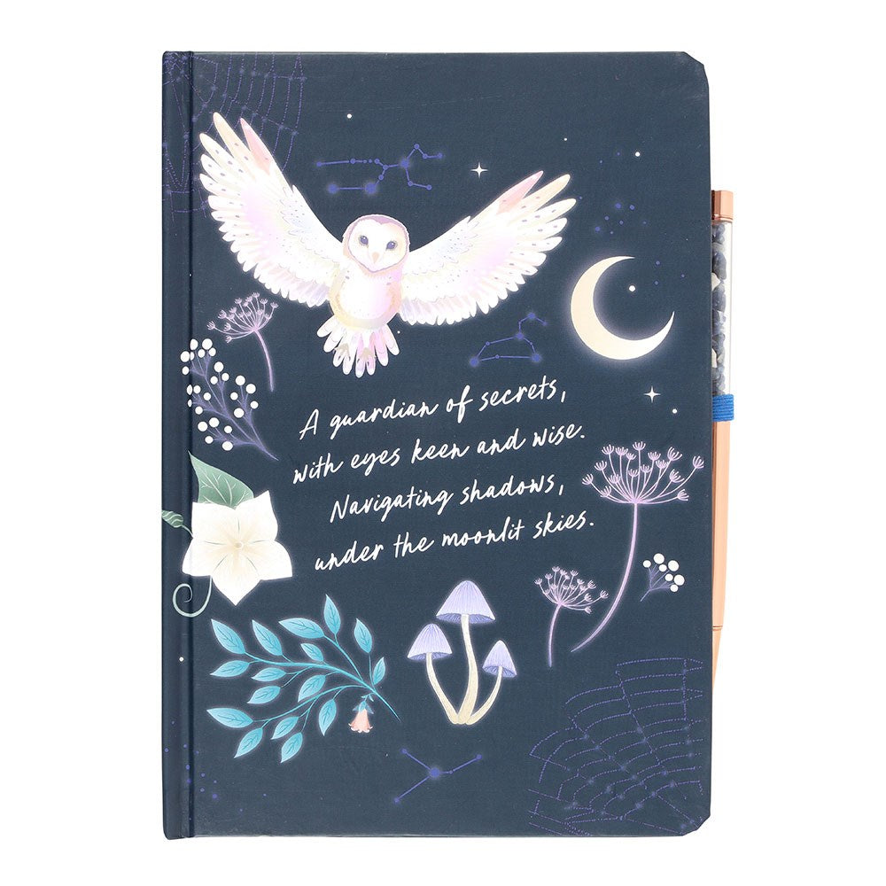 Owl Journal & Sodalite pen image 1