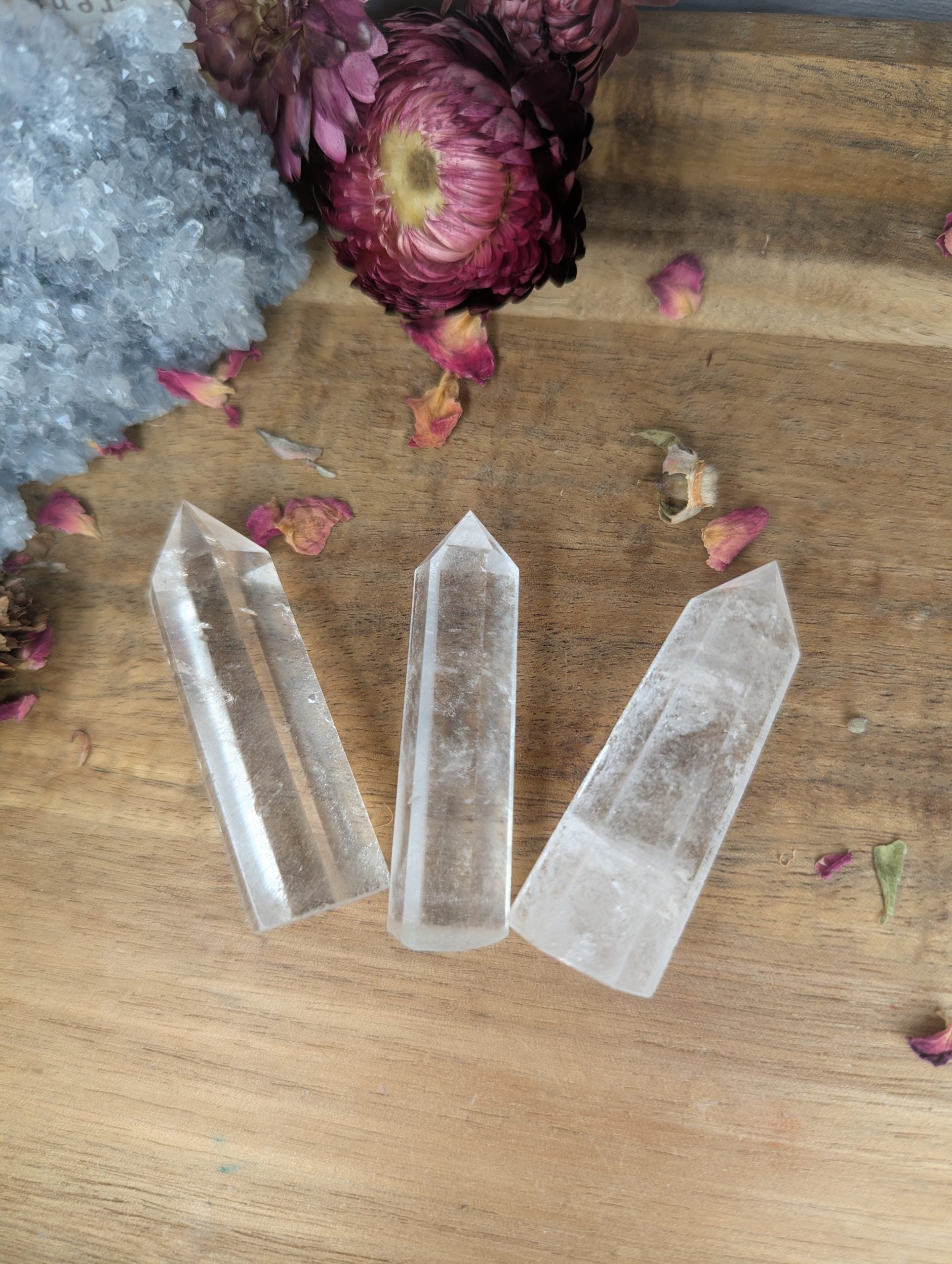 Clear Quartz Towers 5-6cm image 0