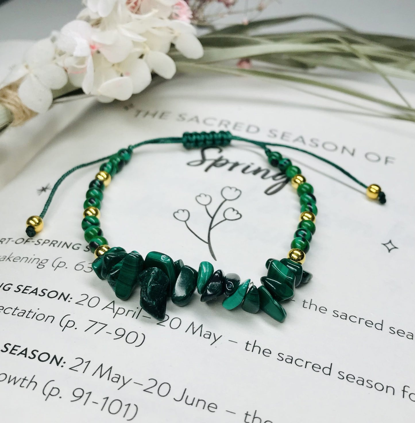 Malachite Bracelet image 1