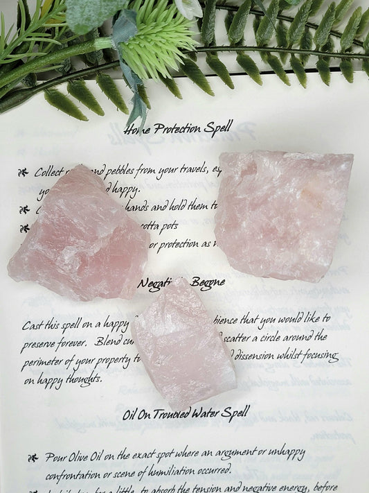 Rose Quartz Chunks image 0