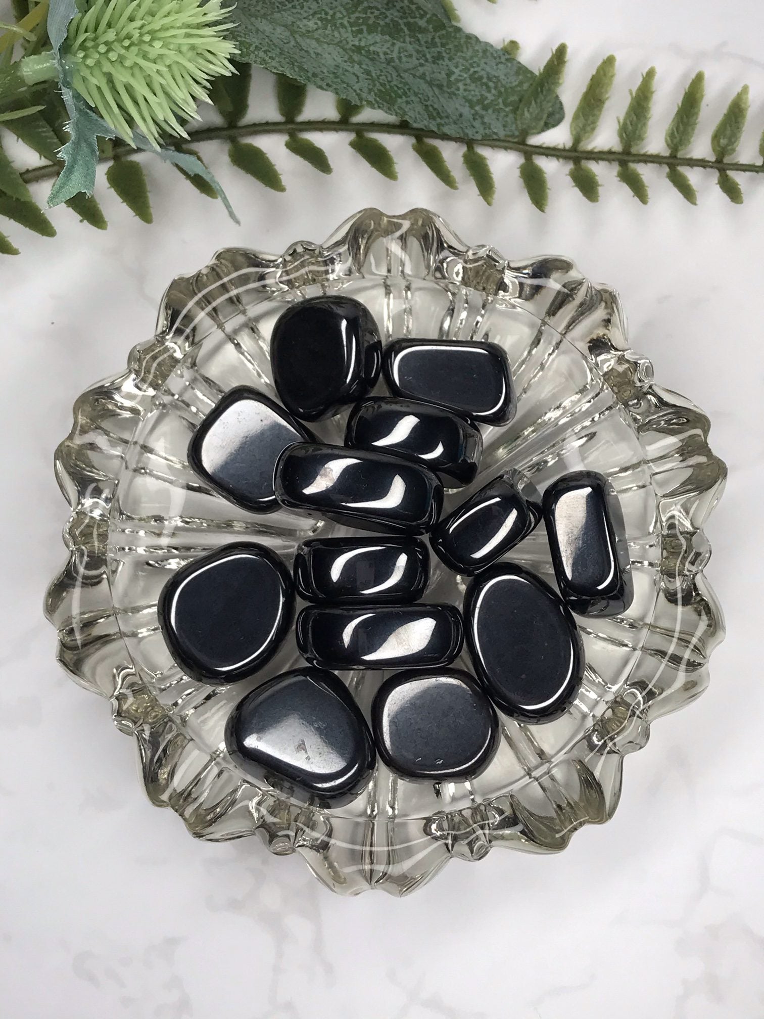 Hematite tumble stone image 0