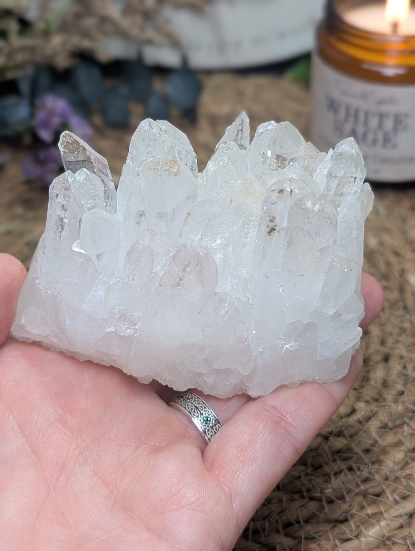 Clear Quartz Cluster image 5