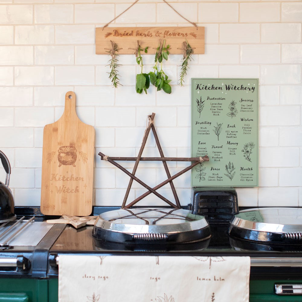 Kitchen Witchery Wall Plaque image 1