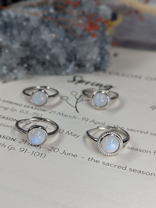 Moonstone rings image 0