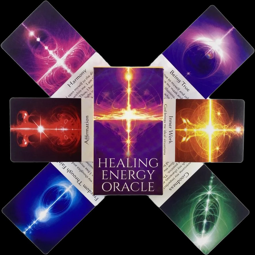 Healing energy oracle cards-Pocket edition image 0