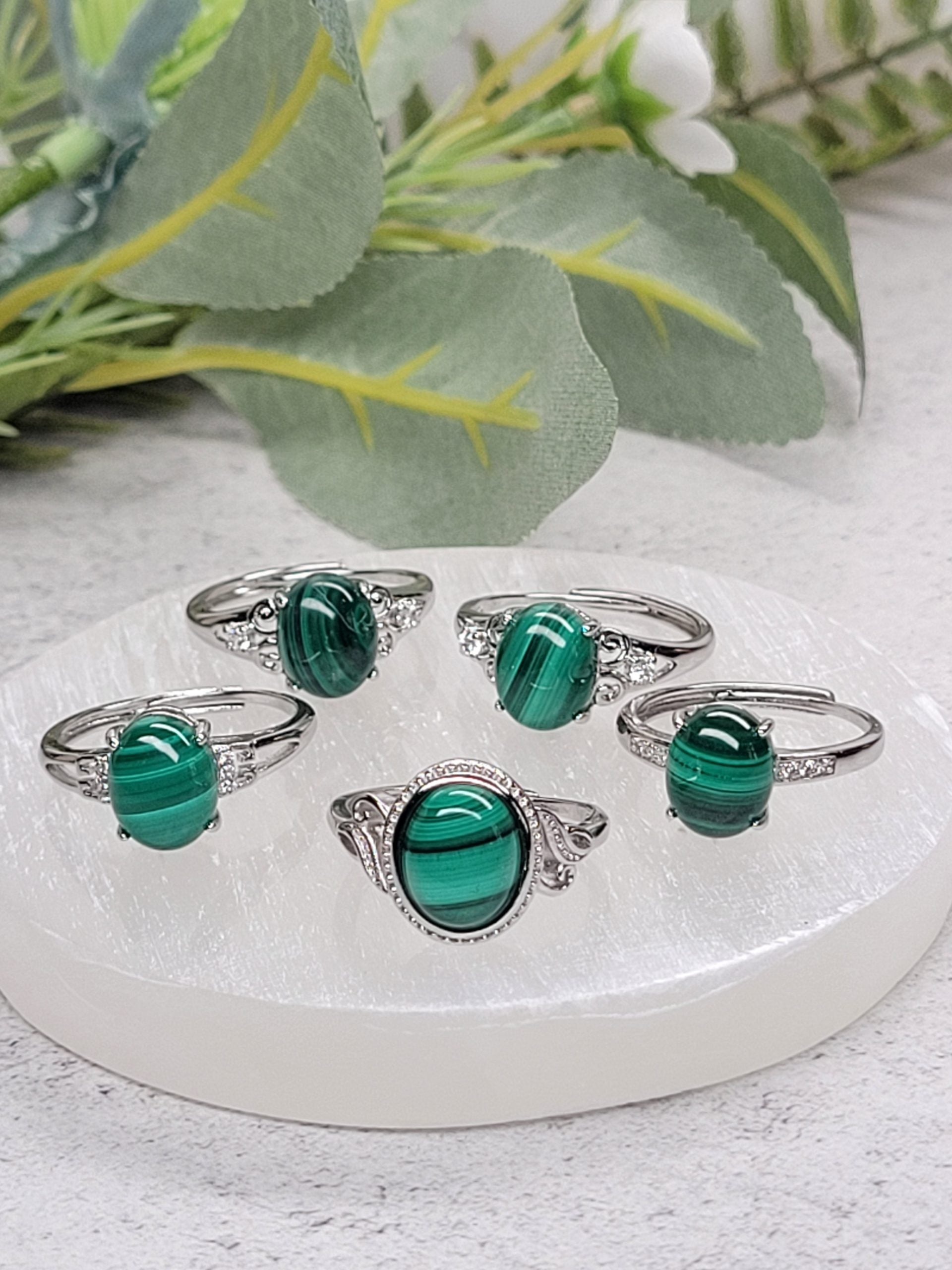 Malachite Rings image 1