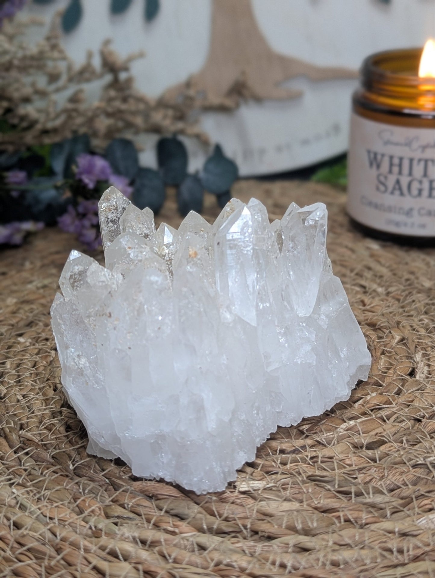 Clear Quartz Cluster image 0