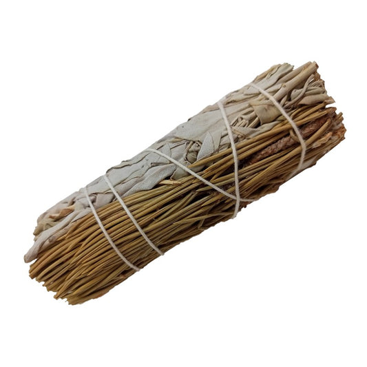White Sage with Pine Smudge 4" image 0