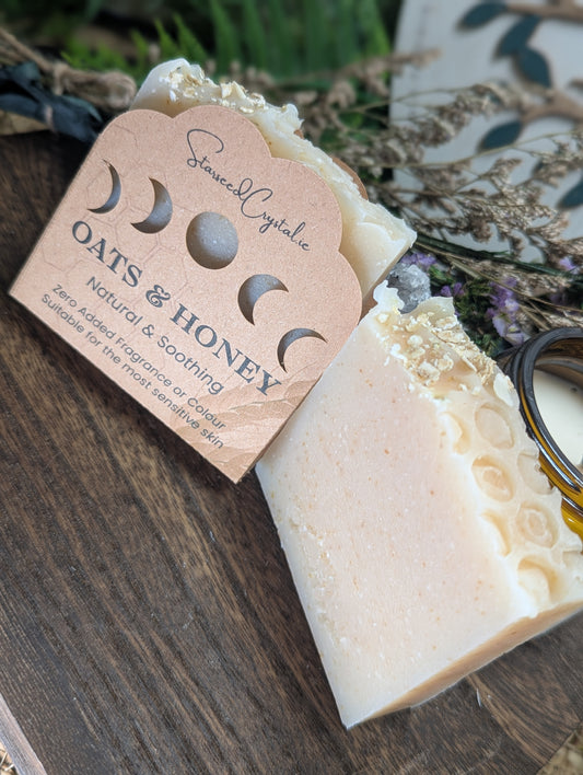 Oat & Honey Olive Oil Soap  (Fragrance Free)