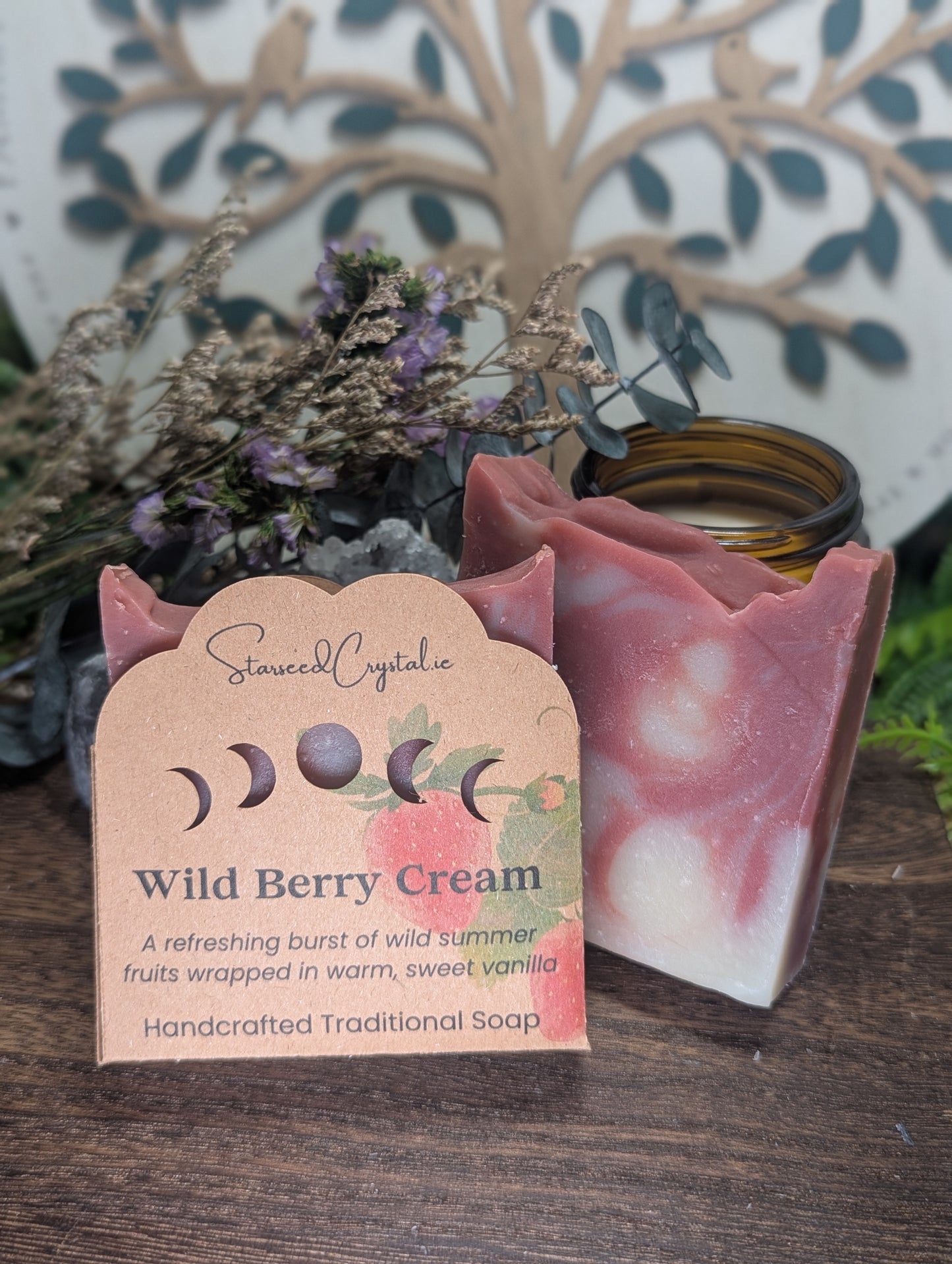 Wild Berry Cream Olive Oil Soap