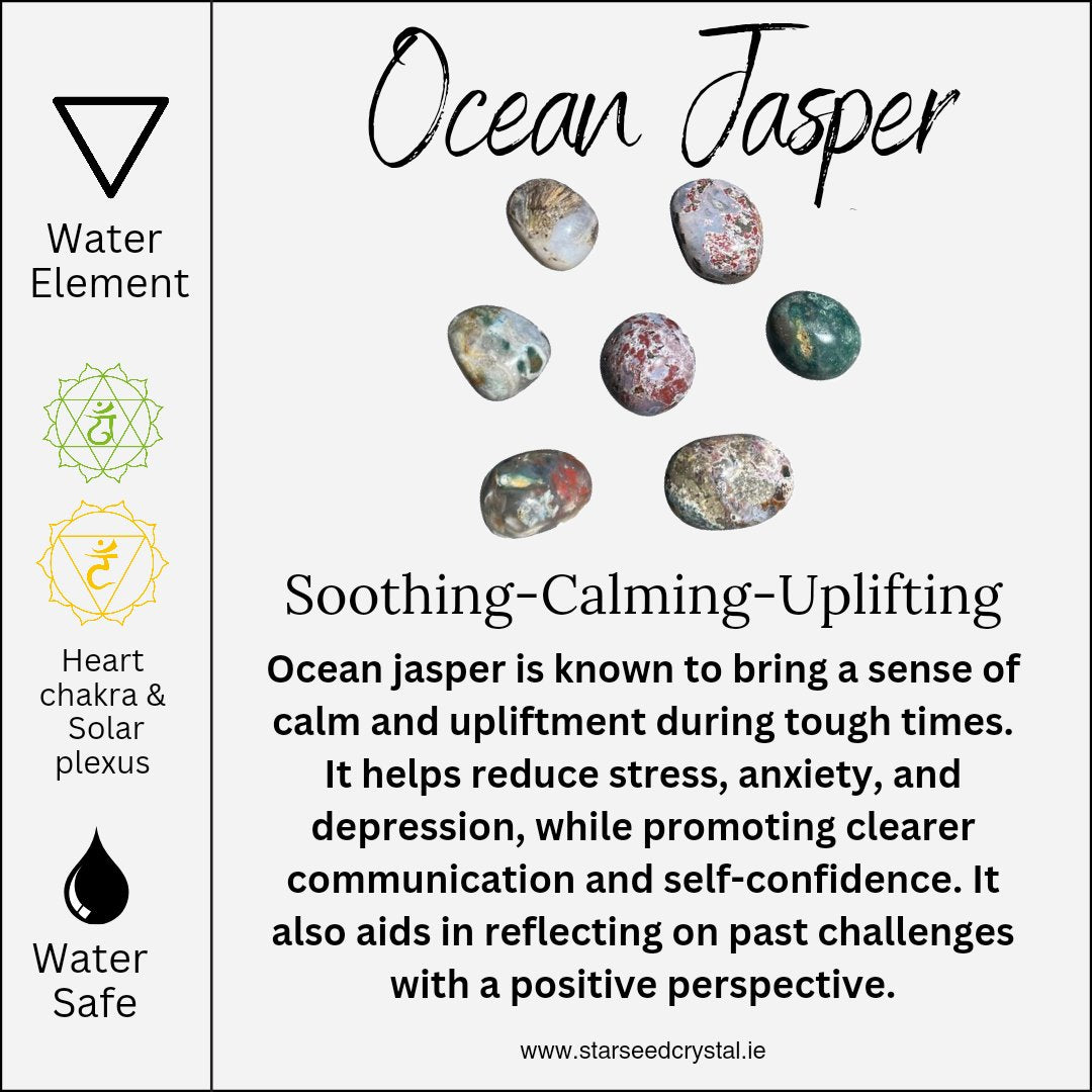 Ocean Jasper tumblestone image 1