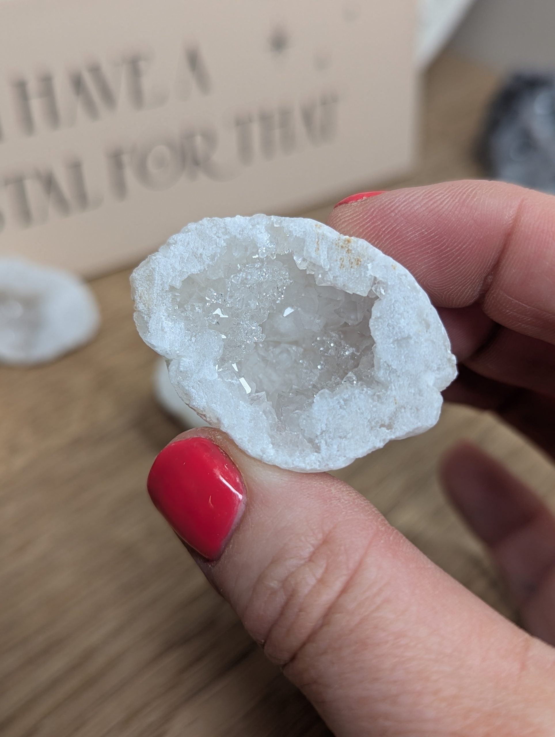 Mini Clear Quartz Geodes image 2