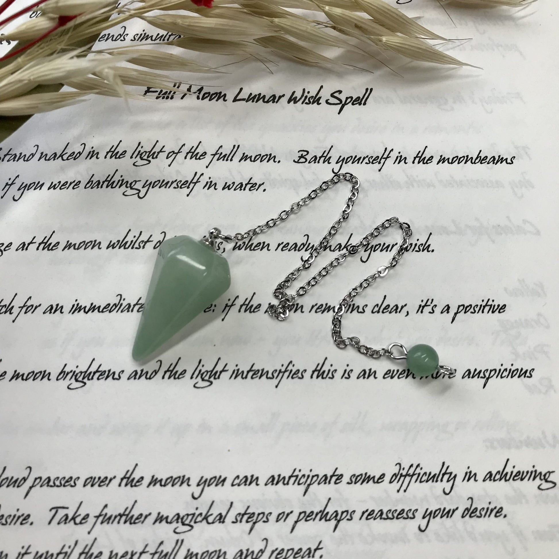 Green Aventurine pendulum image 0
