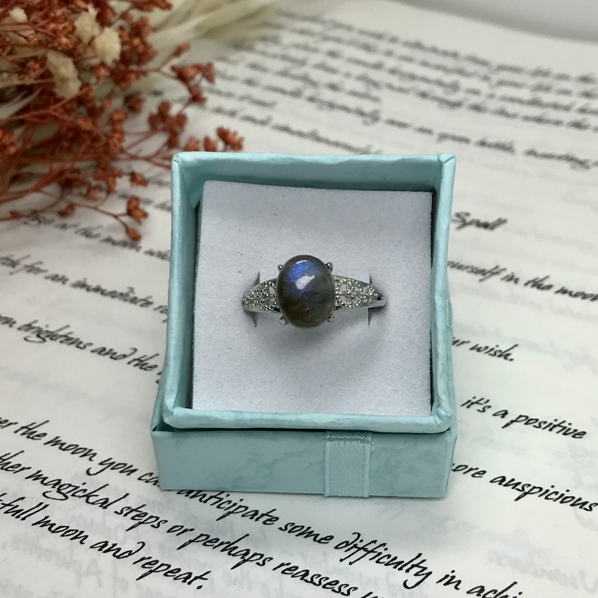 Labradorite Rings - Two image