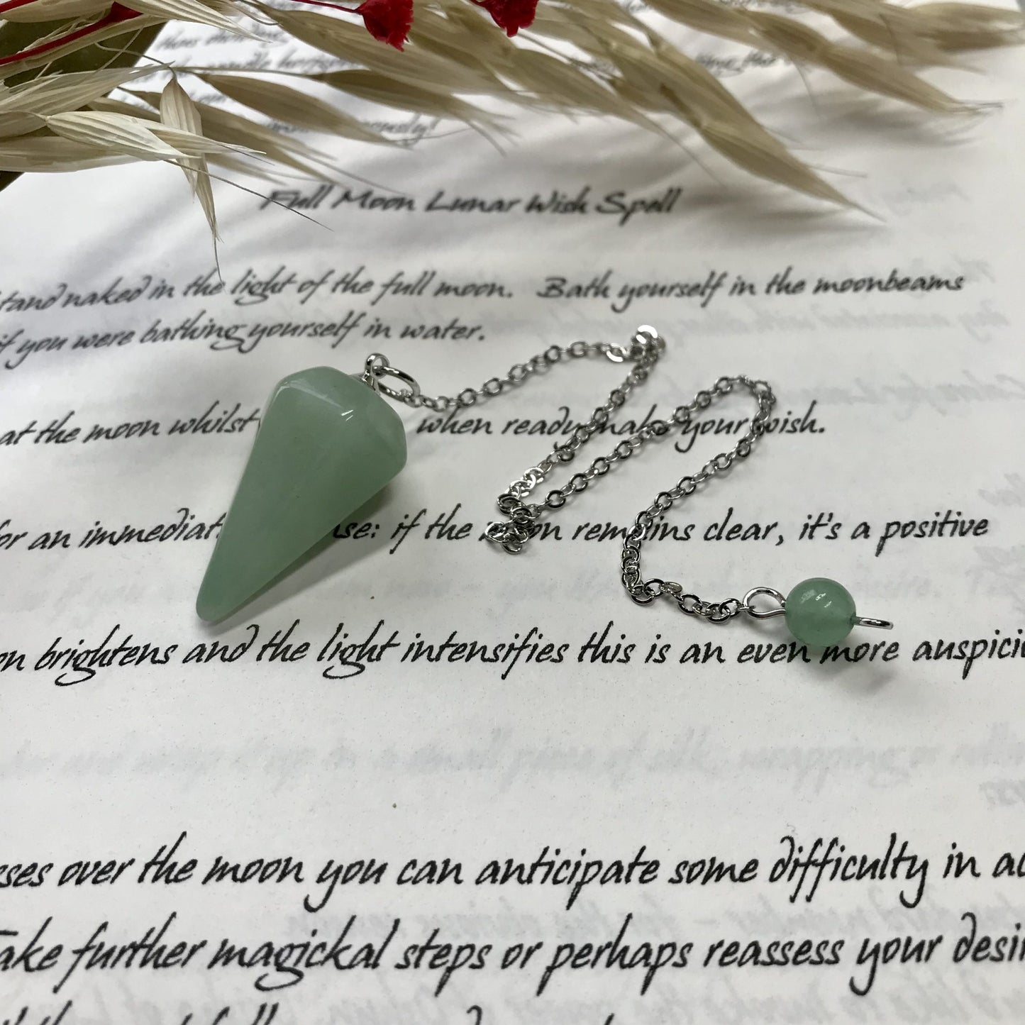 Green Aventurine pendulum image 1