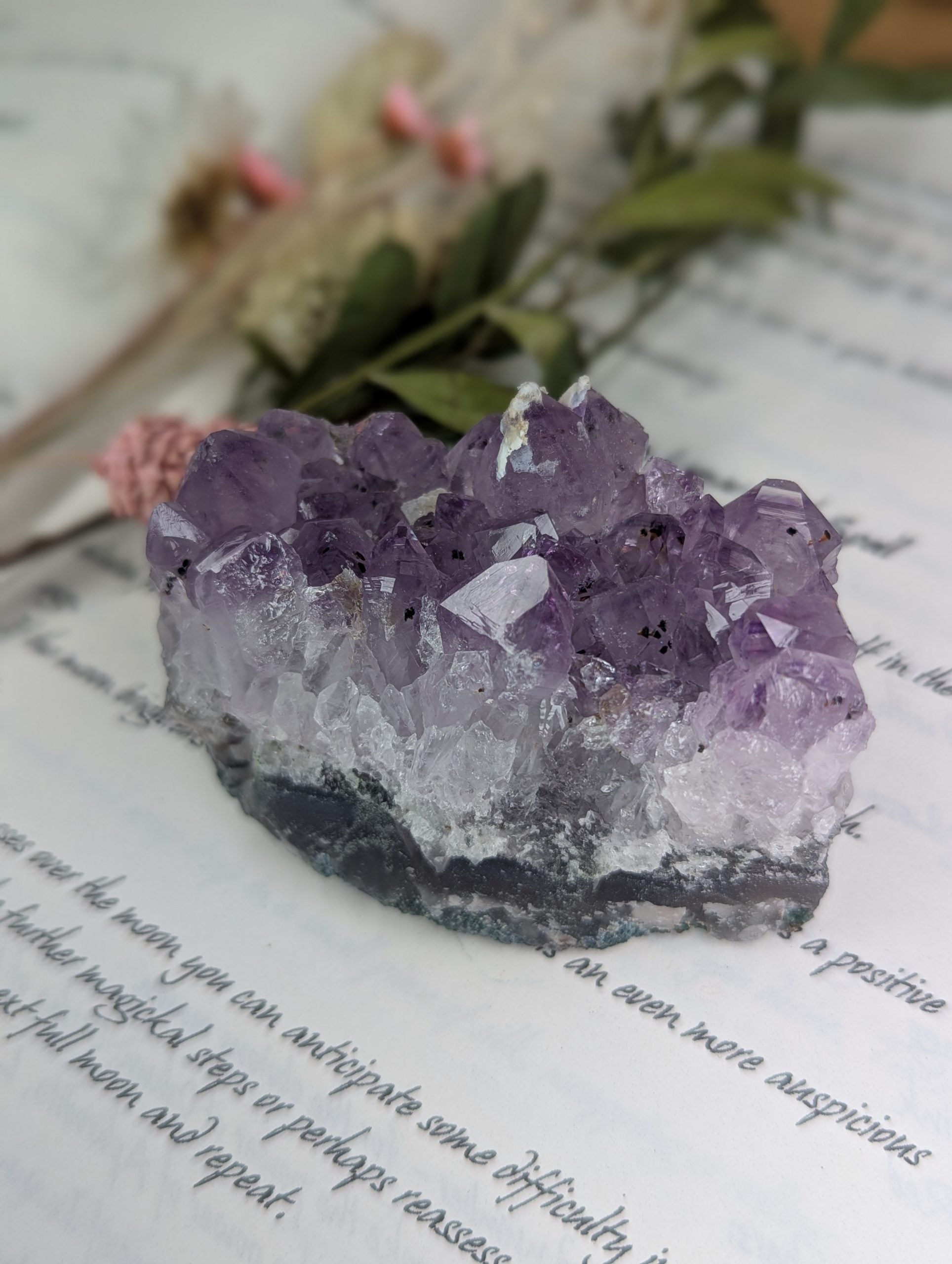 Amethyst Clusters - 147g image