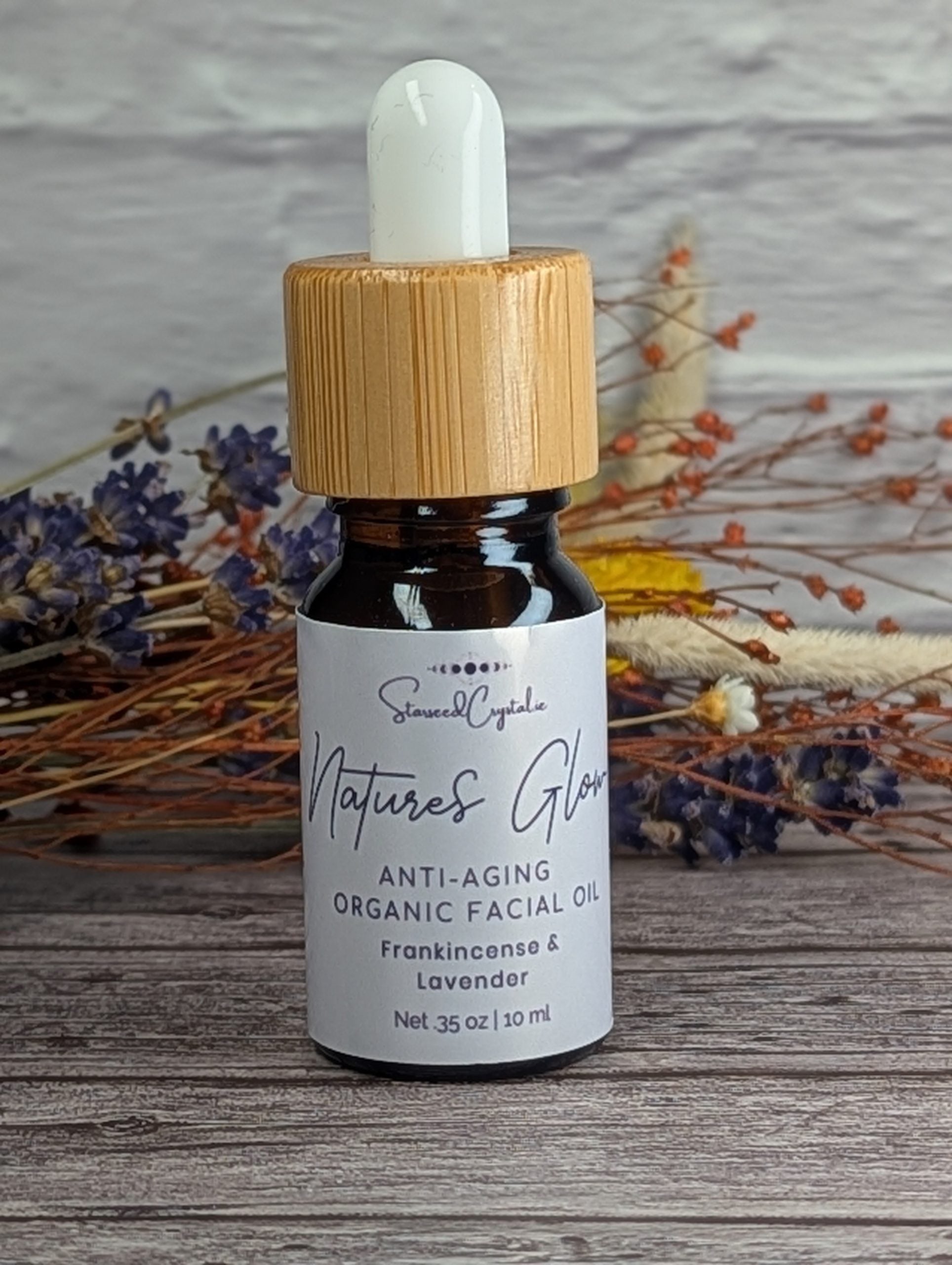 Organic Facial Oil & Gua Sha - Organic facial oil image