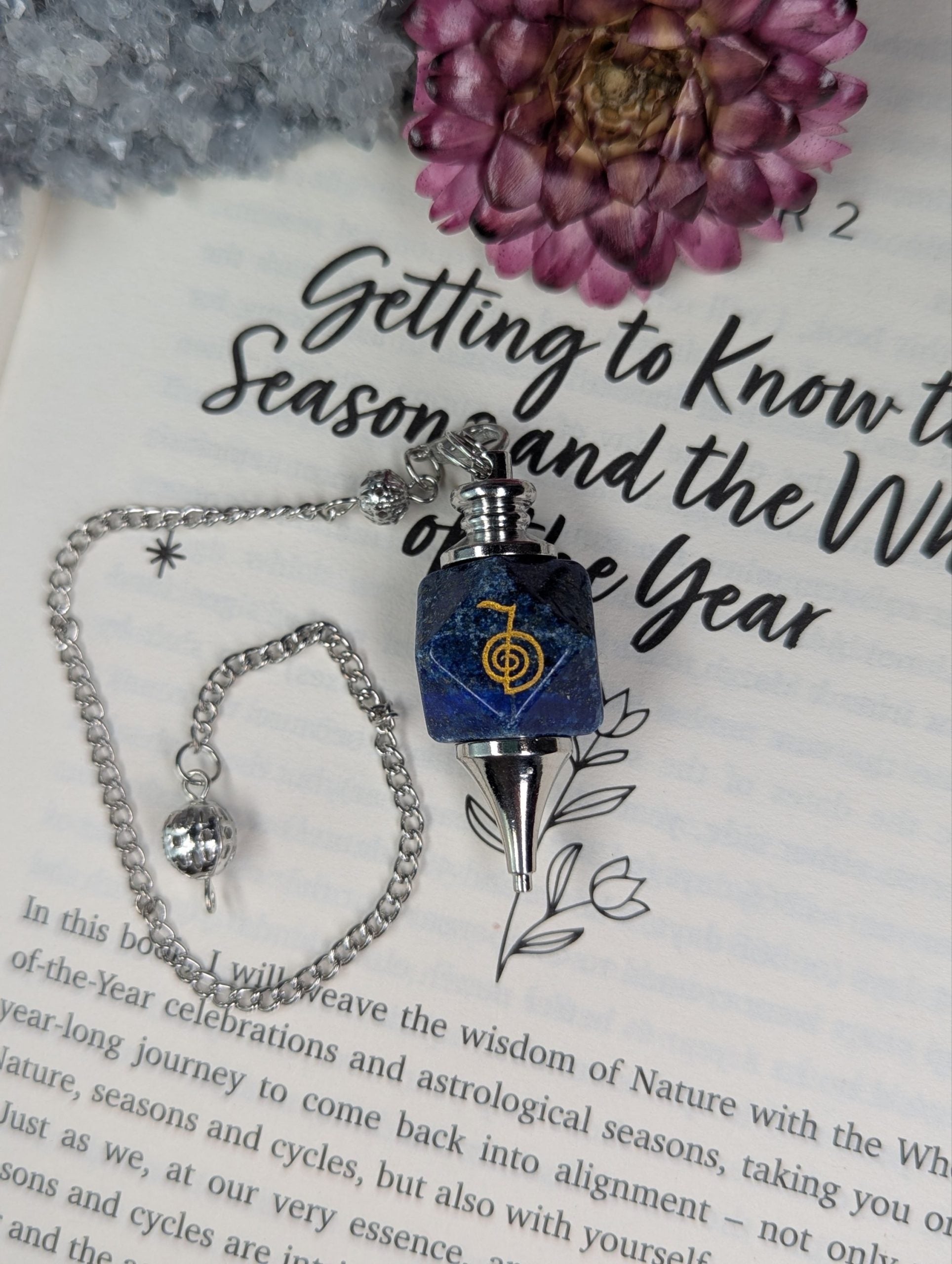 Lapis Lazuli Pendulum image 1