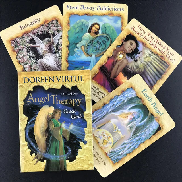 Angel Therapy oracle cards-pocket edition image 0