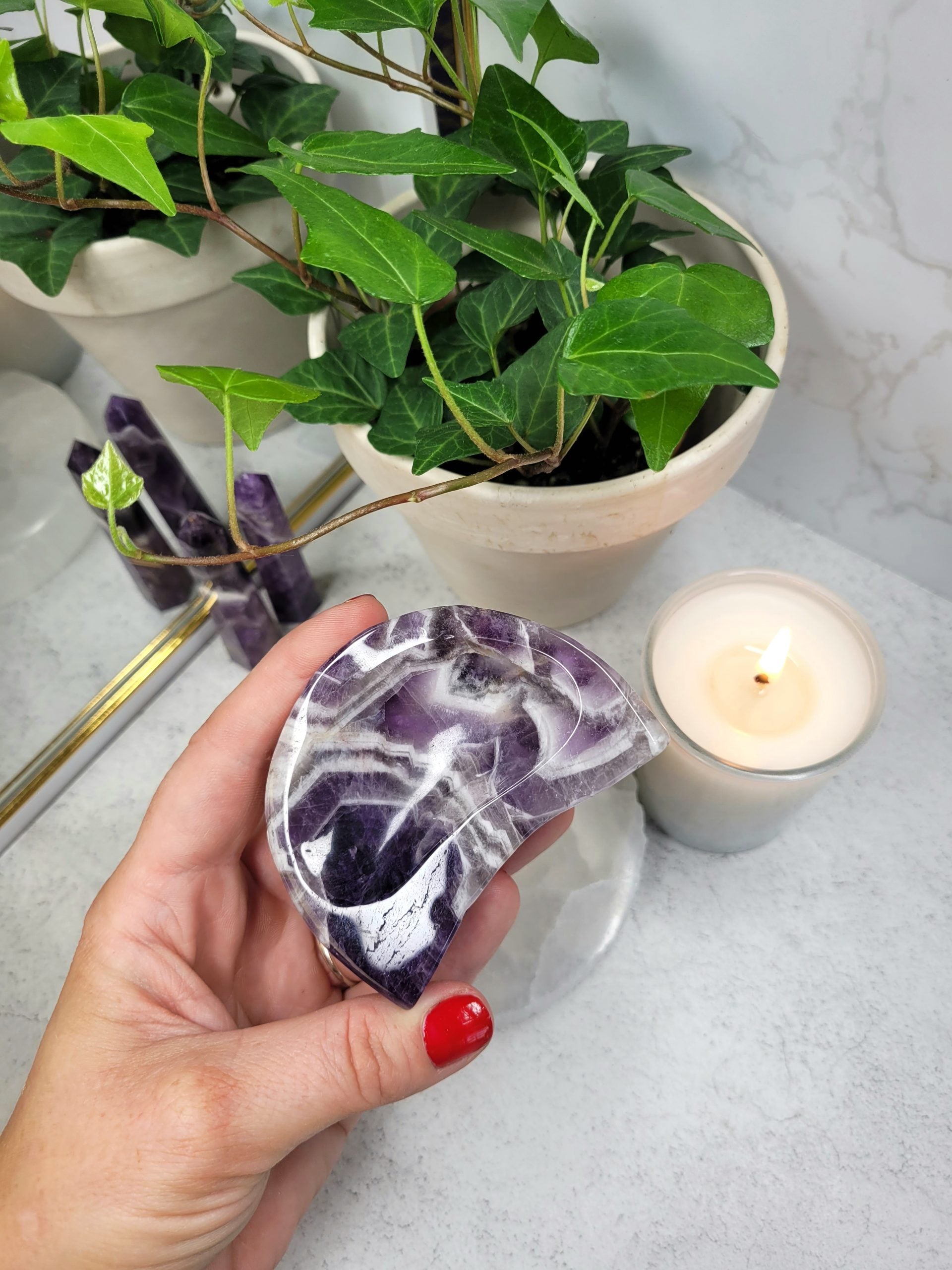 Amethyst Moon Bowl image 0